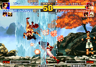 King of Fighters '95 screenshot 2 for Sega Saturn